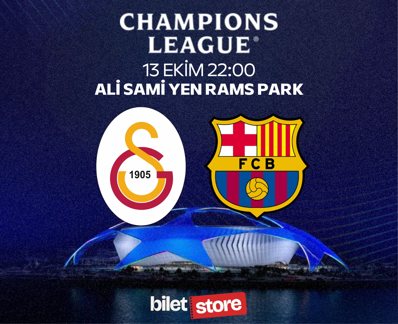 Galatasaray - Barcelona Maç Bileti: Ali Sami Yen Rams Park | biletstore - Biletstore Blog