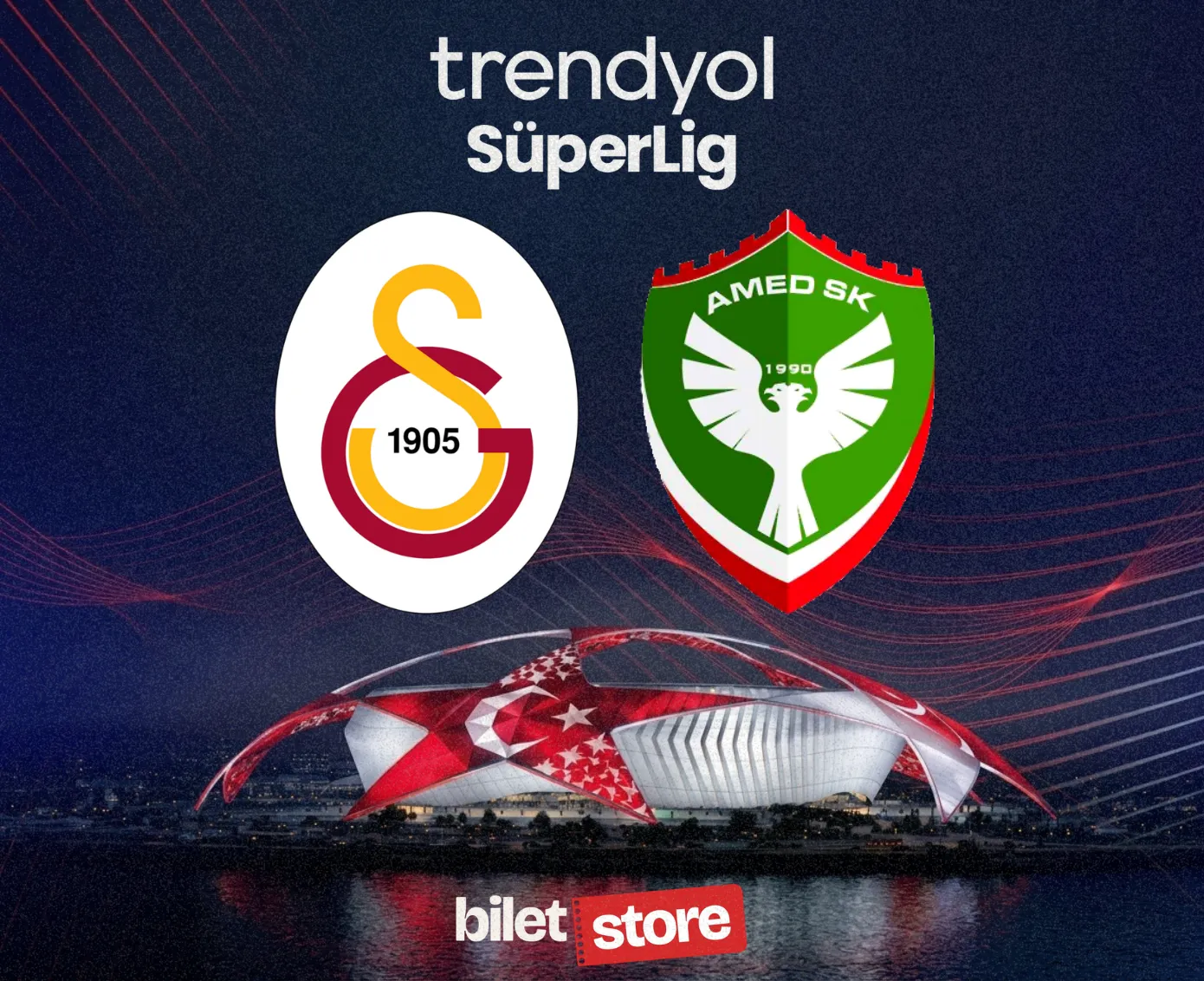 Galatasaray - Amed SK Bilet | Süper Lig Maç Biletleri - Biletstore Blog