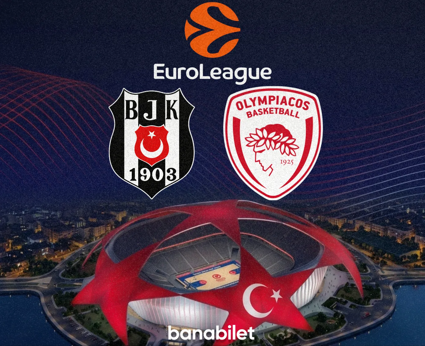 Beşiktaş Basketbol - Olympiakos Basketbol Biletleri: Dev EuroLeague Heyecanı! - Biletstore Blog
