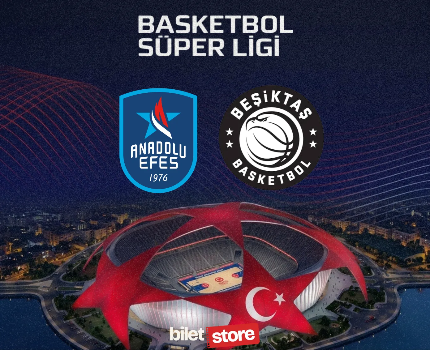 İstanbul Devlerinin Parke Mücadelesi: Anadolu Efes - Beşiktaş Biletleri biletstore’te! - Biletstore Blog