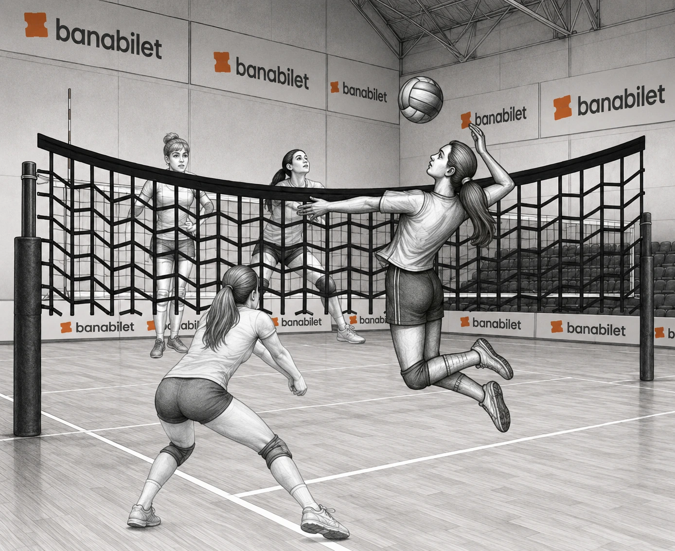 Voleybolun Gerçek Heyecanı Nerede Yaşanır? Tribün Deneyimi mi, Televizyon Keyfi mi? - Biletstore Blog