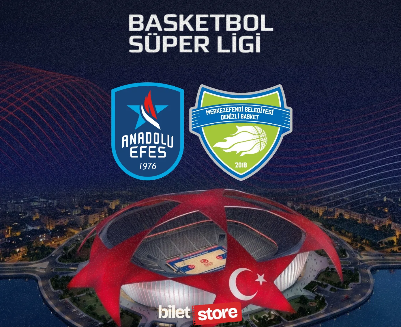 Anadolu Efes - Merkezefendi Belediyesi Basketbol Maç Bileti | Biletstore - Biletstore Blog