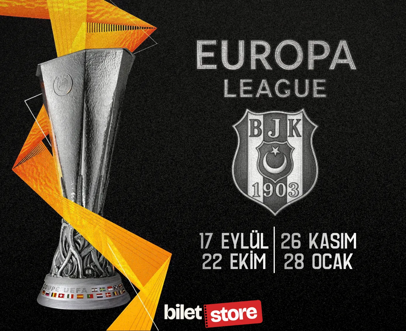 Dolmabahçe’de Avrupa Geceleri: Beşiktaş Avrupa Ligi Maç Biletleri biletstore’te! - Biletstore Blog